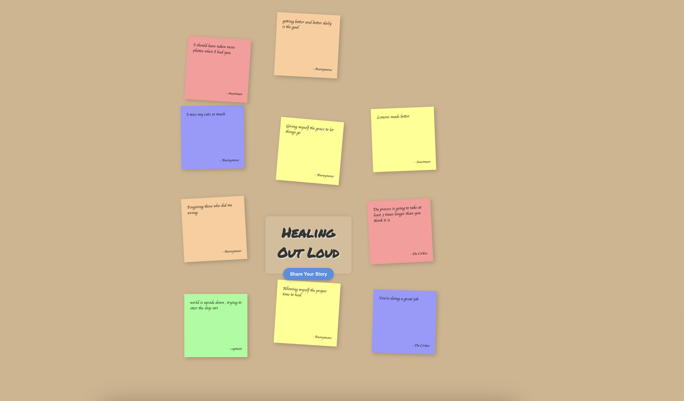 Healing Out Loud - Farcaster Mini Apps